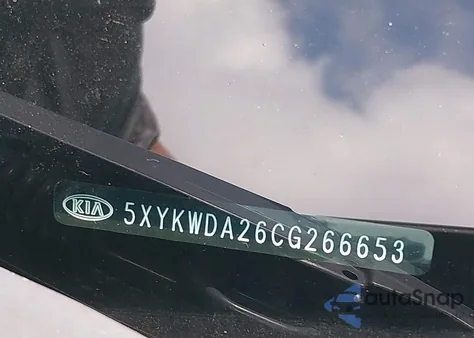 2012 Kia Sorento Sx V6 z USA, uszkodzony, nr VIN 5XYKWDA26CG266653